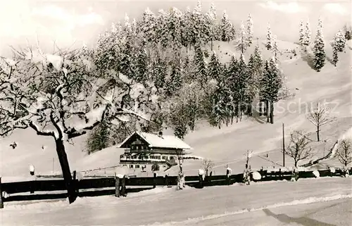 AK / Ansichtskarte Oberaudorf Cafe Doerfl  Kat. Oberaudorf