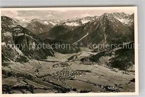 AK / Ansichtskarte Bad Oberdorf Gesamtansicht  Kat. Bad Hindelang