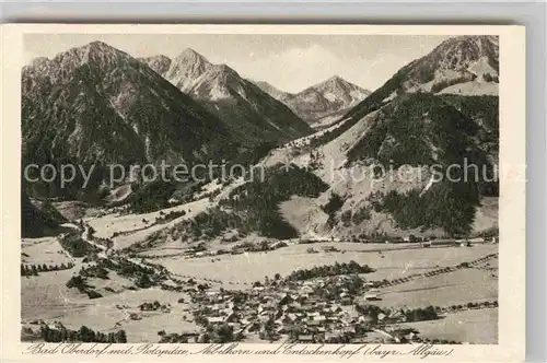 AK / Ansichtskarte Bad Oberdorf Panorama   Kat. Bad Hindelang