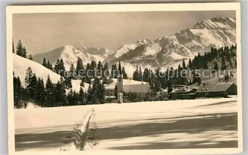 AK / Ansichtskarte Unterjoch Kirche Kat. Bad Hindelang