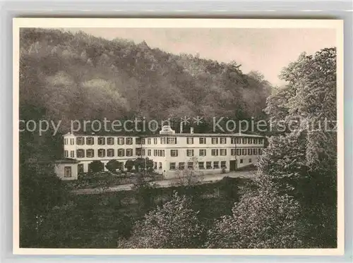 AK / Ansichtskarte Bergzabern Bad Kurhaus Westenhoefer Kat. Bad Bergzabern