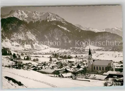 AK / Ansichtskarte Hindelang Kirche Kat. Bad Hindelang