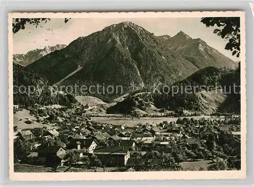 AK / Ansichtskarte Bad Oberdorf Breitenberg Rotspitze Kat. Bad Hindelang