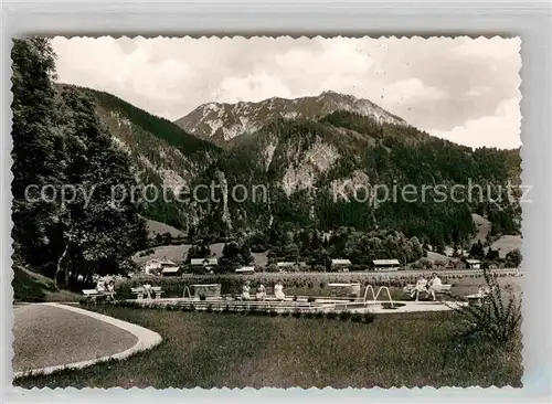 AK / Ansichtskarte Bad Oberdorf Kneippkur Anlage Kat. Bad Hindelang