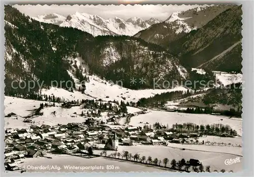 AK / Ansichtskarte Bad Oberdorf Panorama Kat. Bad Hindelang