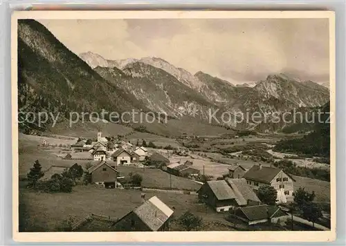 AK / Ansichtskarte Hinterstein Bad Hindelang Gaishorn Rauhorn Kugelhorn