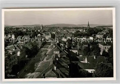 AK / Ansichtskarte Giessen Lahn Panorama Kirche Kat. Giessen