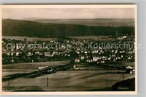 AK / Ansichtskarte Giessen Lahn Panorama Kat. Giessen