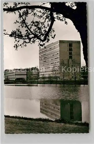 AK / Ansichtskarte Giessen Lahn Ingenieur Schule Schwaene Kat. Giessen