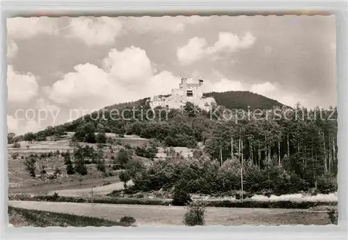 AK / Ansichtskarte Bergzabern Bad Burg Berwartstein Kat. Bad Bergzabern