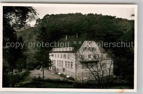 AK / Ansichtskarte Bad Bergzabern Evangelische Haushaltungsschule Waldmuehle Kat. Bad Bergzabern