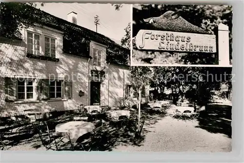 AK / Ansichtskarte Bad Bergzabern Forsthaus Lindelbrunn Kat. Bad Bergzabern