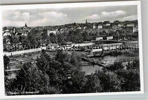 AK / Ansichtskarte Giessen Lahn Badeanstalt Kat. Giessen