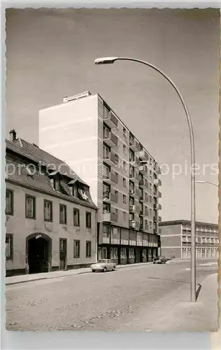 AK / Ansichtskarte Zweibruecken Hochhaus in der Gymnasiumstrasse Kat. Zweibruecken