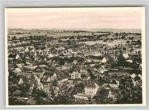 AK / Ansichtskarte Bad Bergzabern Panorama  Kat. Bad Bergzabern