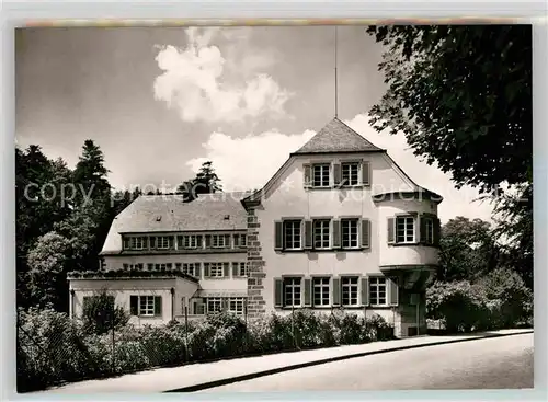 AK / Ansichtskarte Bad Bergzabern Haushaltungsschule Kat. Bad Bergzabern