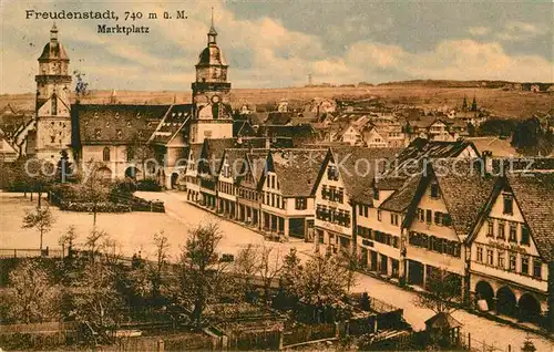 AK / Ansichtskarte Freudenstadt Marktplatz Kat. Freudenstadt