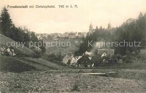 AK / Ansichtskarte Freudenstadt Partie im Christophstal Kat. Freudenstadt