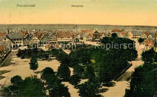 AK / Ansichtskarte Freudenstadt Marktplatz Kat. Freudenstadt