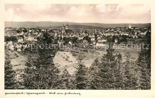 AK / Ansichtskarte Freudenstadt Blick vom Finkenberg Kat. Freudenstadt