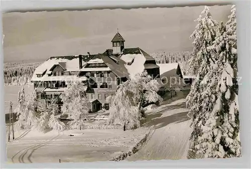 AK / Ansichtskarte Kniebis Freudenstadt Kurhotel Kniebis Lamm Kat. Freudenstadt