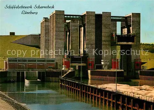 AK / Ansichtskarte Scharnebeck Lueneburg Schiffshebewerk Kat. Scharnebeck