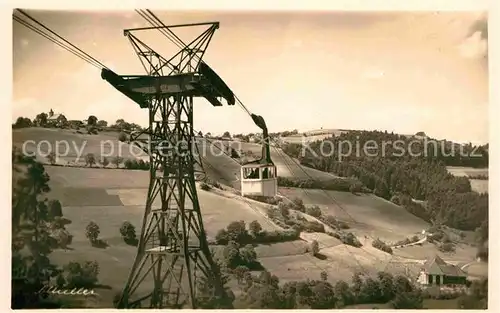 AK / Ansichtskarte Seilbahn Schauinsland Freiburg im Breisgau Kat. Bahnen