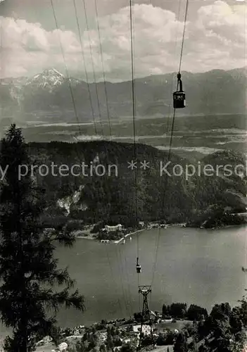 AK / Ansichtskarte Seilbahn Kanzel Ossiachersee  Kat. Bahnen