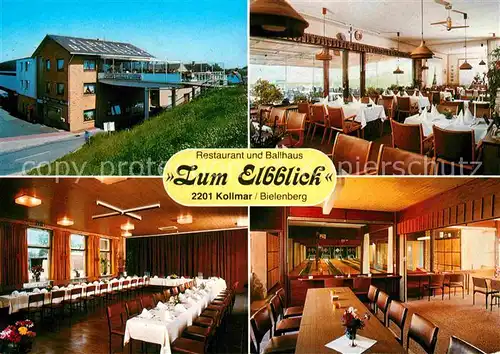 AK / Ansichtskarte Kollmar Restaurant Zum Elbblick  Kat. Kollmar