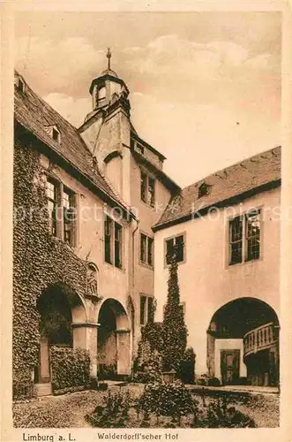 AK / Ansichtskarte Limburg Lahn Walderdorfischer Hof Kat. Limburg a.d. Lahn