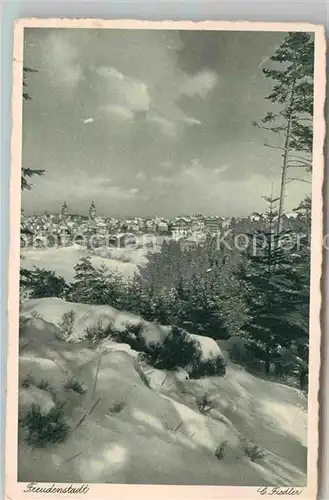 AK / Ansichtskarte Freudenstadt Winterpanorama Kat. Freudenstadt