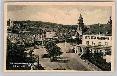 AK / Ansichtskarte Freudenstadt Markt Kat. Freudenstadt