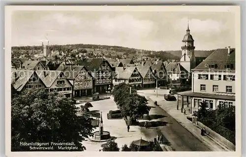 AK / Ansichtskarte Freudenstadt Marktplatz Kat. Freudenstadt