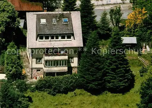 AK / Ansichtskarte Saig Schwarzwald Gaestehaus Panoramablick Fliegeraufnahme Kat. Lenzkirch