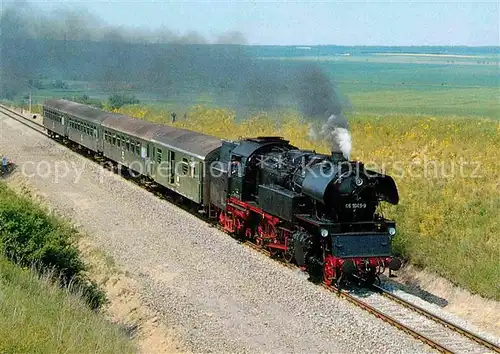 AK / Ansichtskarte Lokomotive Personenzug Tenderlokomotive 651049 9 Deutsche Reichsbahn  Kat. Eisenbahn