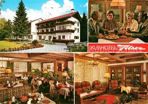 AK / Ansichtskarte Fuessen Allgaeu Kurhotel Filser  Kat. Fuessen