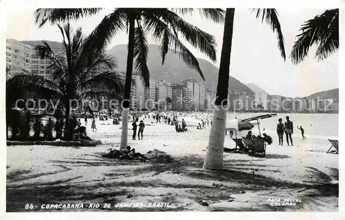 AK / Ansichtskarte Rio de Janeiro Copacabana  Kat. Rio de Janeiro