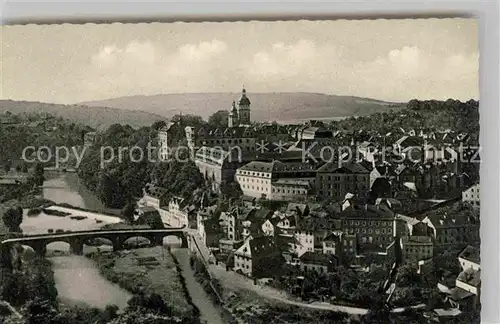 AK / Ansichtskarte Weilburg Lahn Panorama Schloss