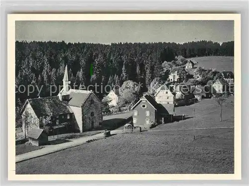 AK / Ansichtskarte Kniebis Freudenstadt Teilansicht Kirche Kat. Freudenstadt