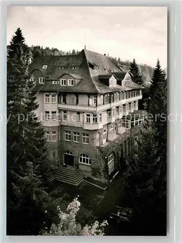 AK / Ansichtskarte Freudenstadt Kurhaus Teuchelwald Kat. Freudenstadt