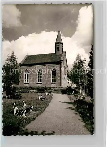 AK / Ansichtskarte Kniebis Freudenstadt Ev Kirche Kat. Freudenstadt