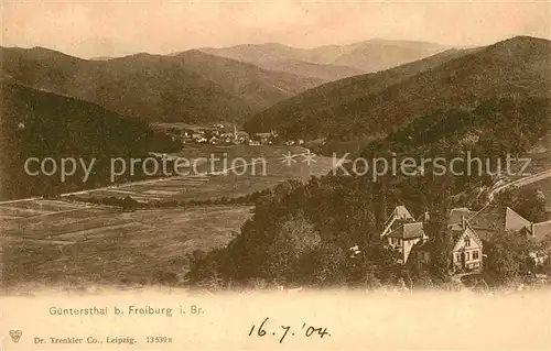 AK / Ansichtskarte Guenterstal Freiburg Panorama Kat. Freiburg im Breisgau