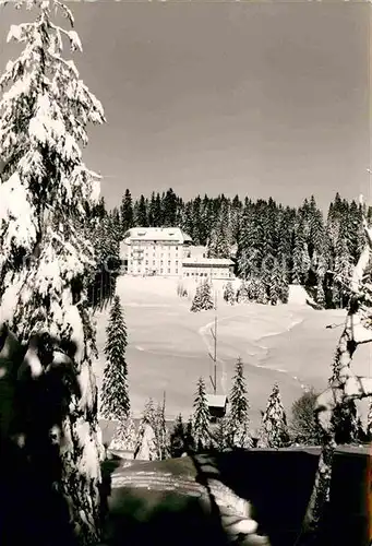 AK / Ansichtskarte Notschrei Waldhotel Kat. Todtnau