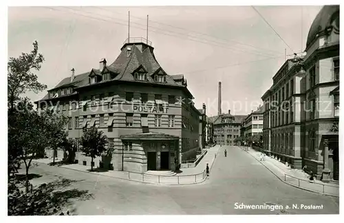 AK / Ansichtskarte Schwenningen Neckar Postamt  Kat. Villingen Schwenningen