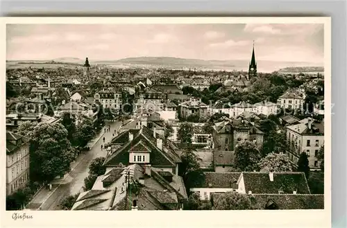 AK / Ansichtskarte Giessen Lahn Teilansicht  Kat. Giessen