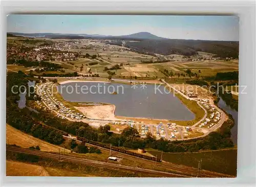 AK / Ansichtskarte Wissmar Fliegeraufnahme Campingplatz 