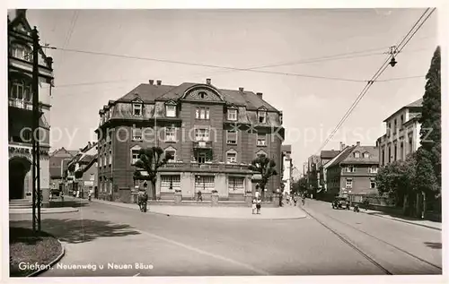 AK / Ansichtskarte Giessen Lahn Neuenweg Neuen Baeue Cafe Ernst Ludwig Kat. Giessen