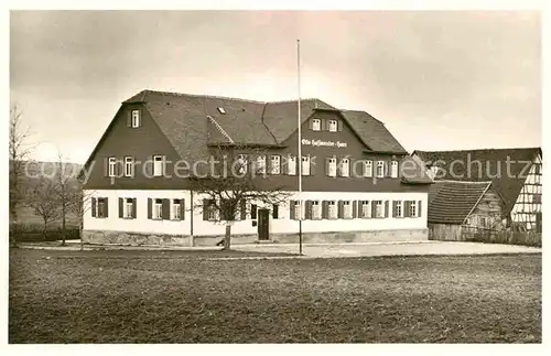 AK / Ansichtskarte Lenningen Wuerttemberg Otto Hoffmeister Haus Schopfloch Weiler Torfgrube 

 Kat. Lenningen