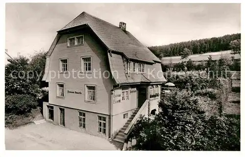 AK / Ansichtskarte Schoenwald Schwarzwald Pension Baeuerle Kat. Schoenwald im Schwarzwald