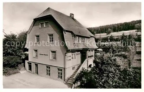 AK / Ansichtskarte Schoenwald Schwarzwald Pension Baeuerle  Kat. Schoenwald im Schwarzwald